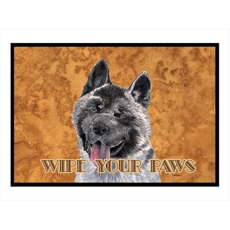 Carolines Treasures Carolines Treasures SC9508MAT 18 x 27 in. Akita Indoor Or Outdoor Mat SC9508MAT